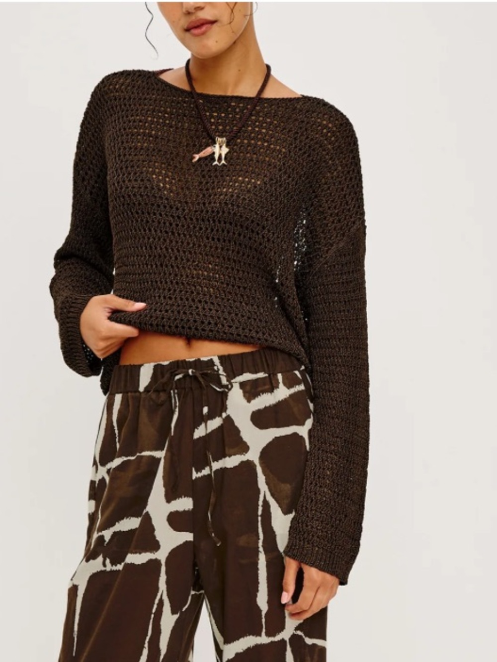 Rails Evangeline Sweater
Espresso $309 (worn only in photo shoot)